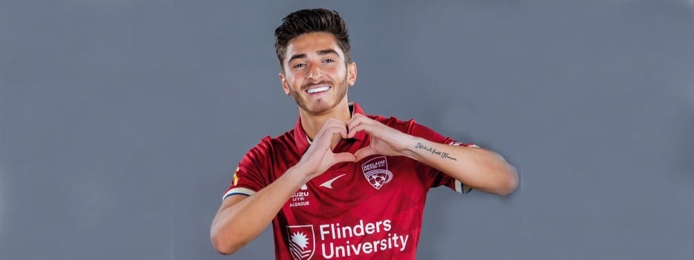 Sports star Josh Cavallo united with Feast Festival in bid to bring Gay Games to Adelaide