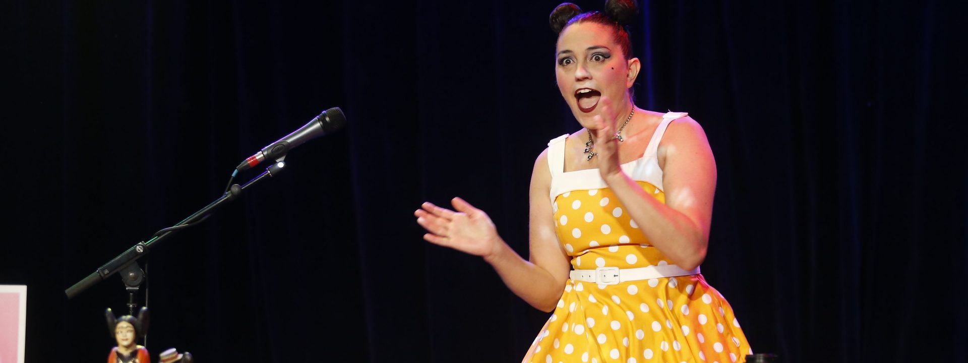 Fringe festival family fun with Monski Mouse at her Baby Disco Dance Hall and Baby Cabaret