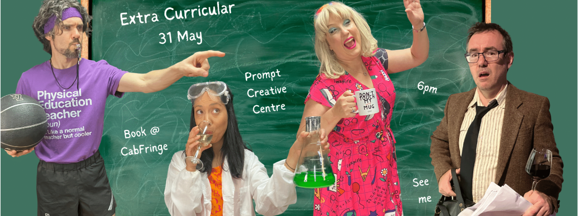 Adelaide cabaret couple deliver a lesson in hilarity for teachers at Adelaide Cabaret Fringe
