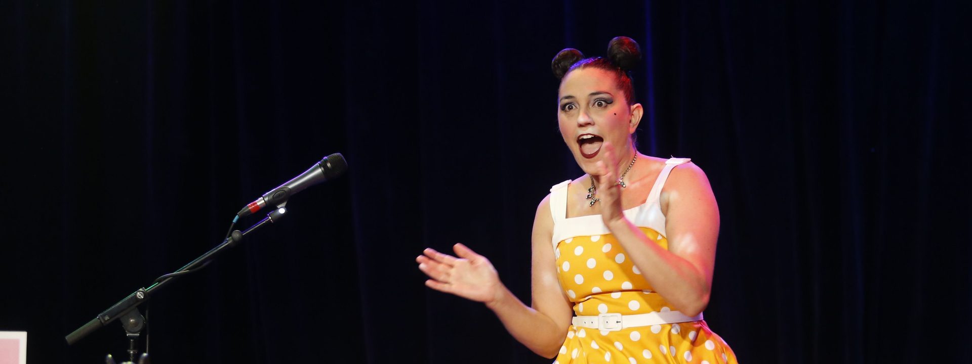 Fringe festival family fun with Monski Mouse at her Baby Disco Dance Hall and Baby Cabaret