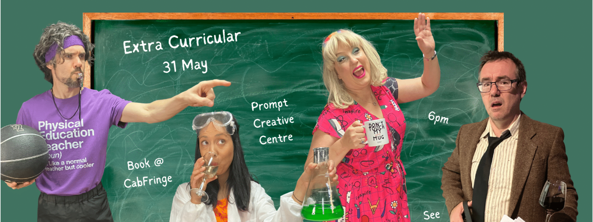 Adelaide cabaret couple deliver a lesson in hilarity for teachers at Adelaide Cabaret Fringe