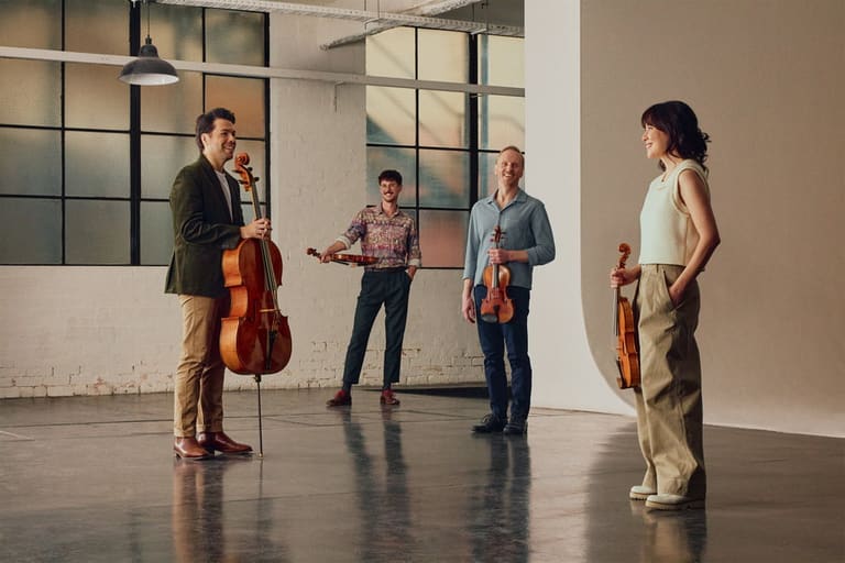Australian String Quartet meets cellist Julian Smiles at UKARIA for Schubert, Tchaikovsky and Adams