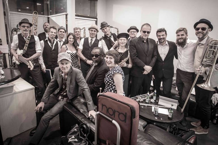 Zooming with Nicky Bomba from Melbourne SKA Orchestra