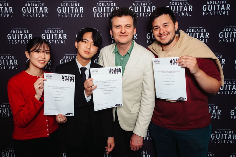 Adelaide International Classical Guitar Competition Winner Celebrated