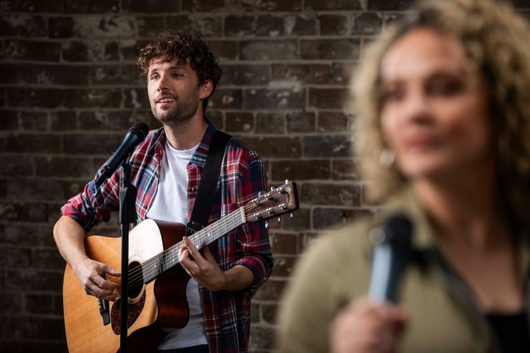 NO LOVE SONGS Starring KEEGAN JOYCE and LUCY MAUNDER