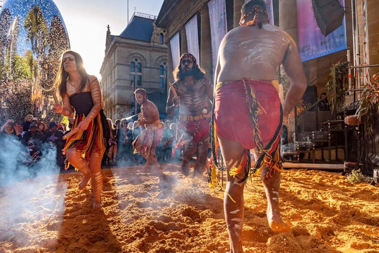 Dan Sultan launches Tarnanthi Festival 2023 exhibition and opening weekend activities at AGSA