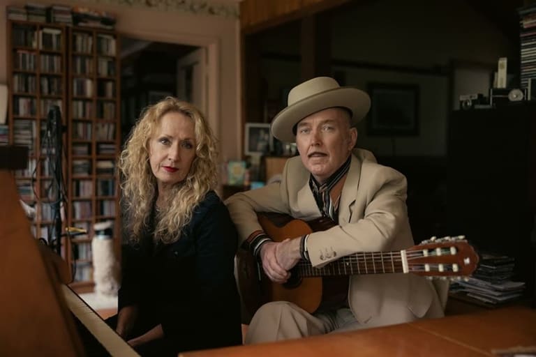 Dave and Clare of Dave Graney And The Coral Snakes