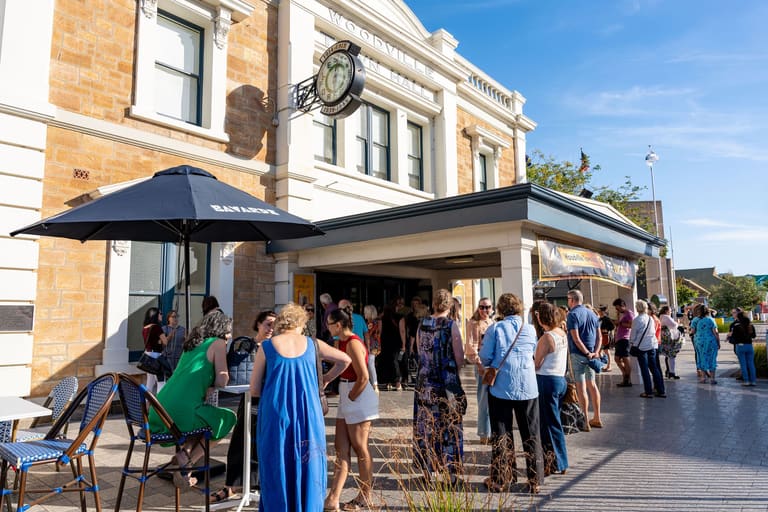 Woodville Town Hall Getting Some Work Done For It’s 100th Celebrations!