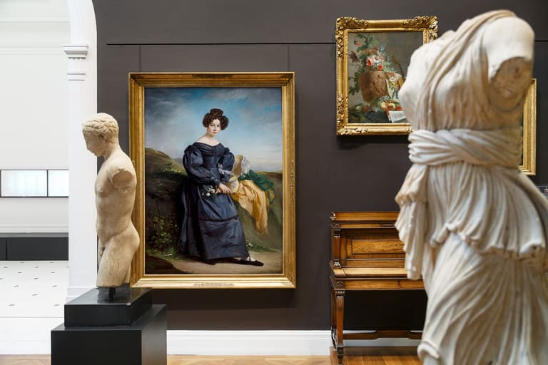 South Australians receive a new gift today a Belgian masterpiece by Adèle Kindt 1829