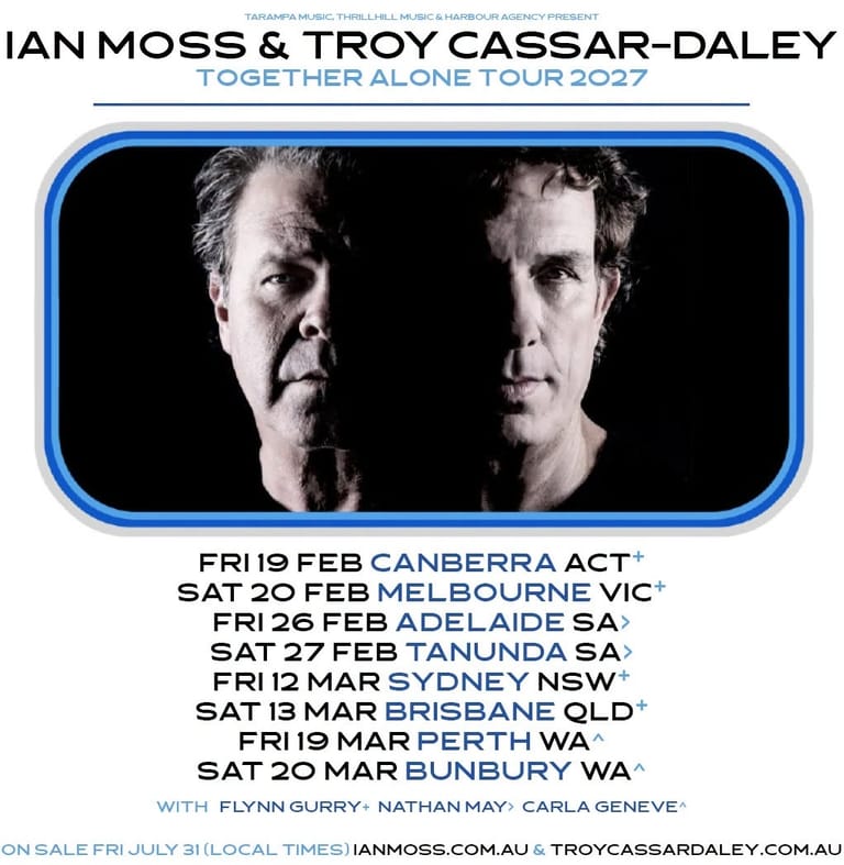 IAN MOSS AND TROY CASSAR-DALEY