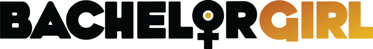Orange text reading "GIRL" against a black background with a small circular dot to the left.