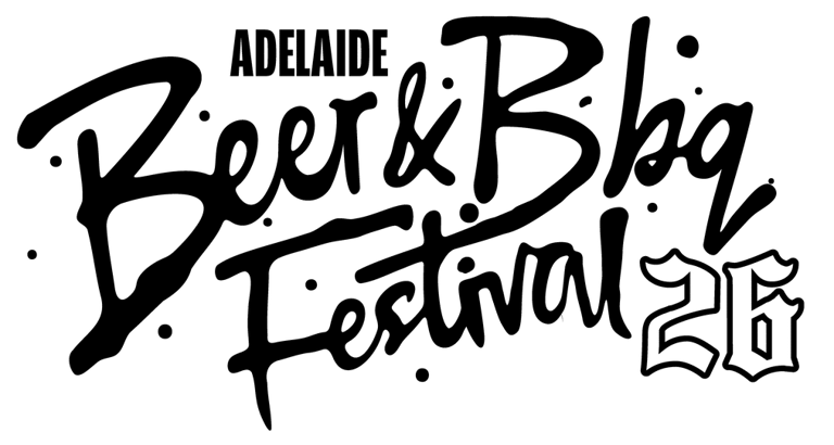 Adelaide Beer & Blog Festival 2026 logo featuring hand-drawn black lettering and decorative elements on white background.