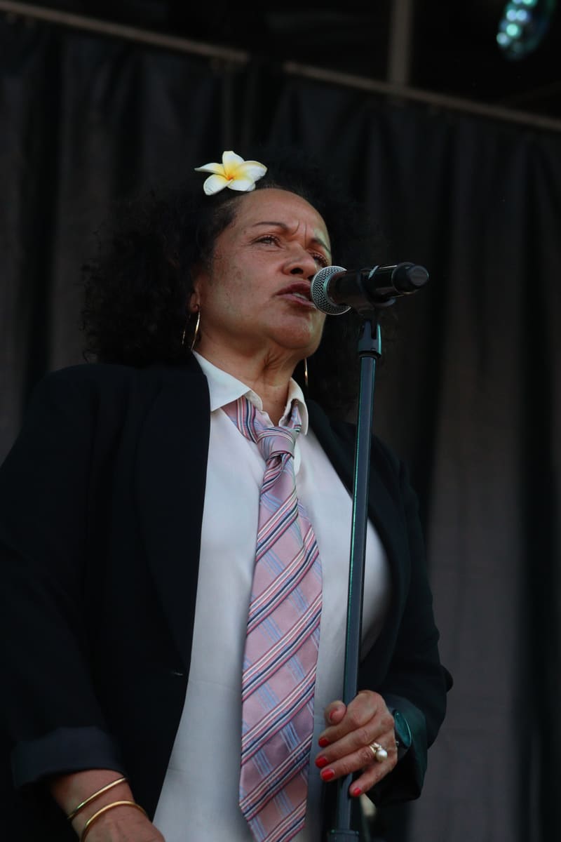 Mark Seymour With Vika & Linda Bull