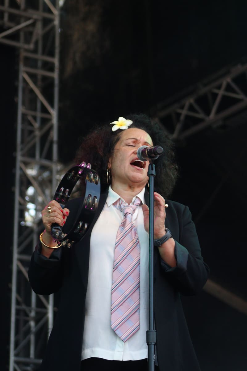 Mark Seymour With Vika & Linda Bull