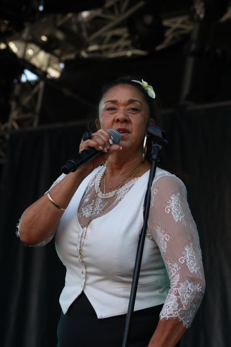 Mark Seymour With Vika & Linda Bull