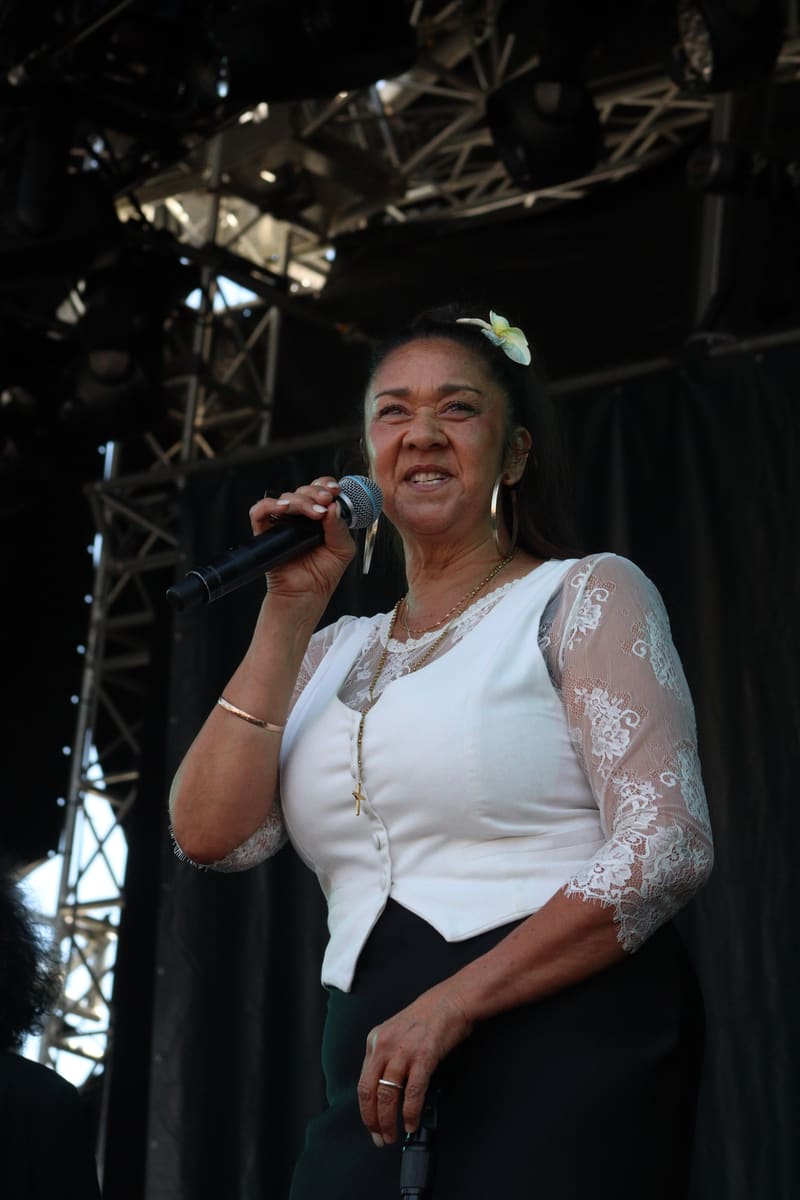 Mark Seymour With Vika & Linda Bull